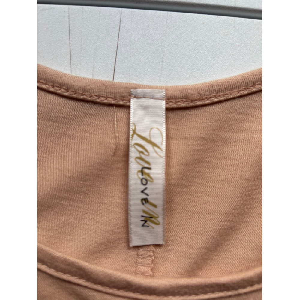 Love In Beige T-Shirt Dress - Size L - Picture 3 of 5